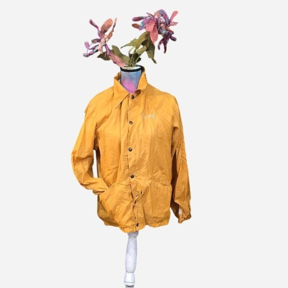 MENS VINTAGE MECHANICS JACKET SIZE MEDIUM (TRASHED)‎